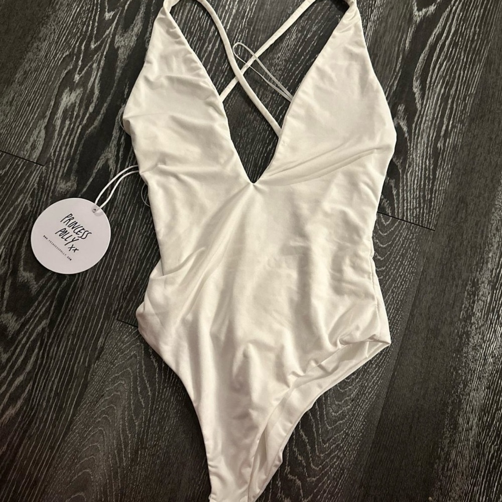 Princess Polly White Swimsuit